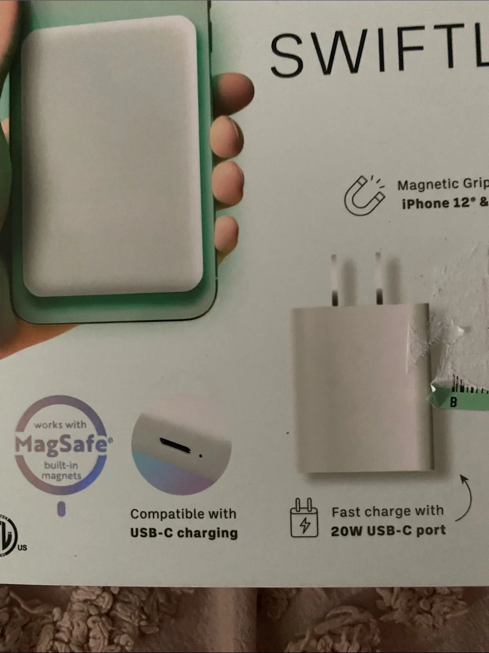 MVMT Light Blue 4-Piece Power Bank Bundle